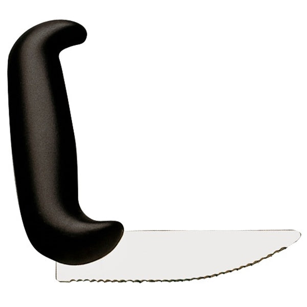 The image shows a large Etac Relive Angled Knive