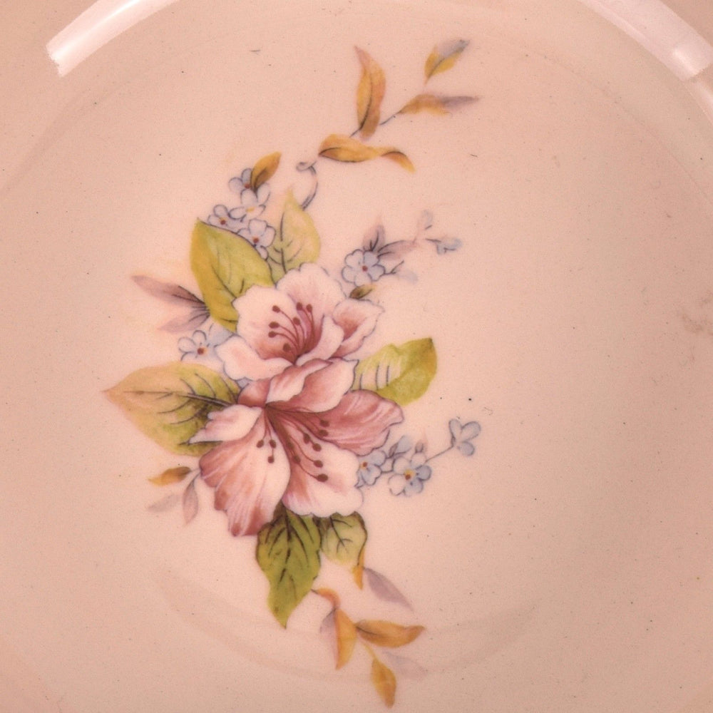 Blossom Patterned Bowl with Lip