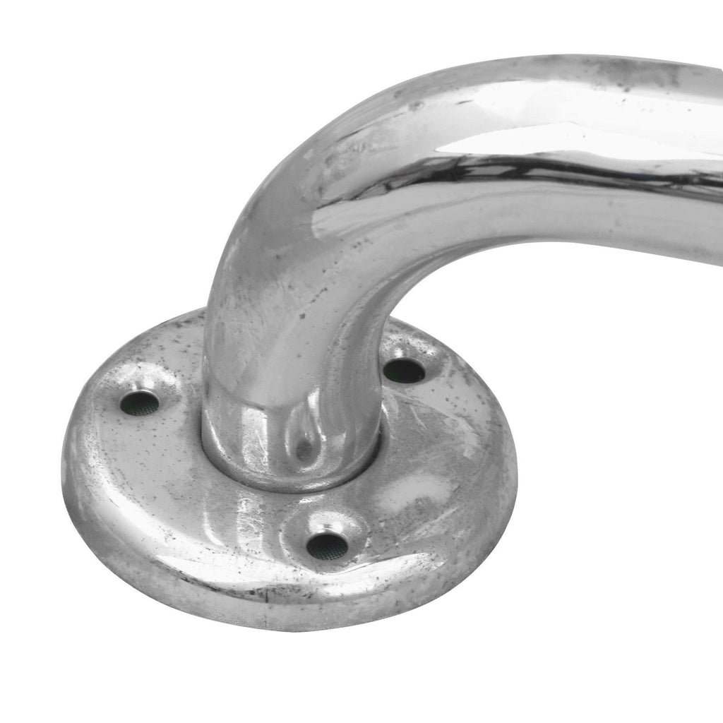 Chrome Grab Rail - Mobility Straight Chrome-Plated Wall Bar - 23