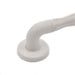 A close up of the white fluted easy grip grab bar