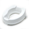 the image shows the savannah raised toilet seat without a lid