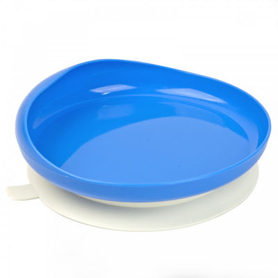 the scooper plate in blue