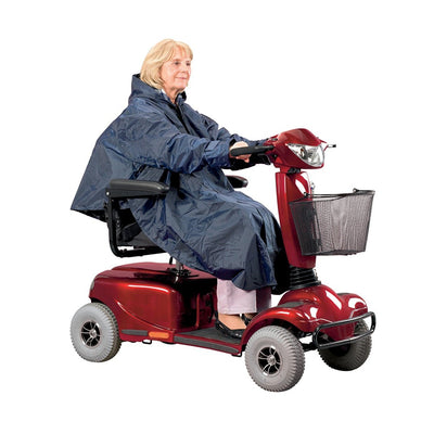 Scooter-Clothing-Poncho-Lined Blue