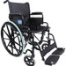 Self-Propelled-Steel-Wheelchair Black