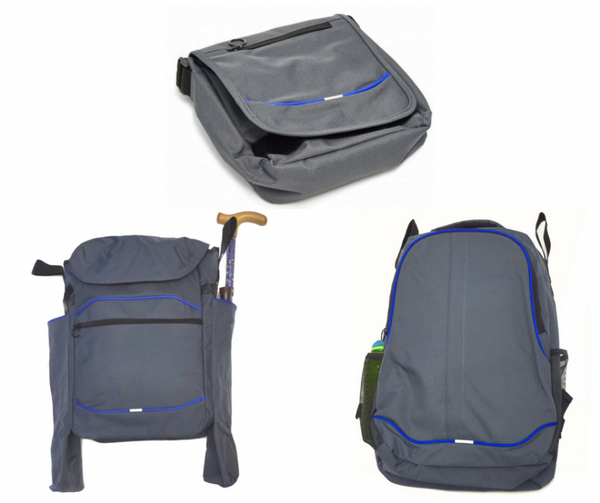 shows the set of 3 wheelchair bags
