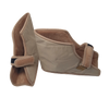 Fleece Open Slippers - Coral Fleece