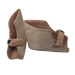 Fleece Open Slippers - Coral Fleece