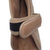 Fleece Open Slippers - Coral Fleece