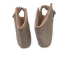Fleece Open Slippers - Coral Fleece