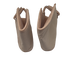 Fleece Open Slippers - Coral Fleece