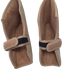 Fleece Open Slippers - Coral Fleece