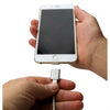 the image shows the lifemax snap magnetic charging cable (mini USB version)