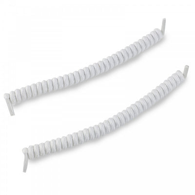 Spring-Coiler-Shoelaces White