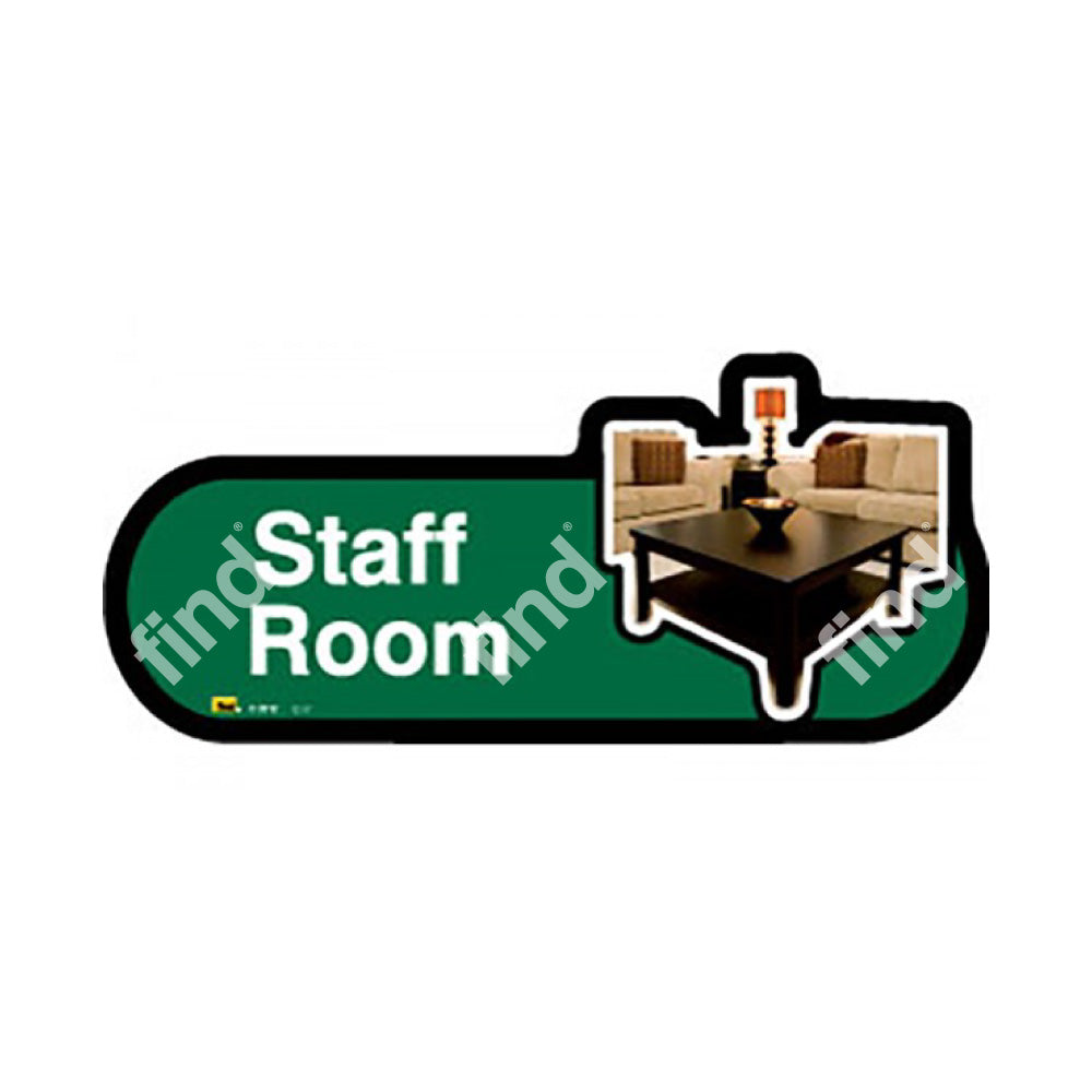 The Staff Room Care Home Sign