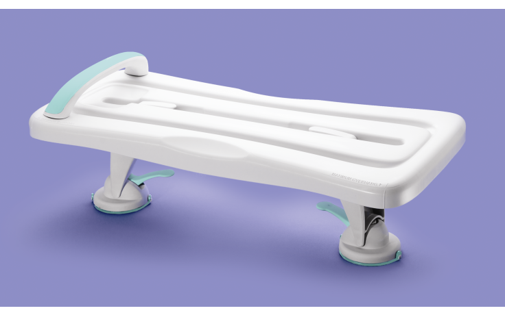 a close up of the surefoot bath board