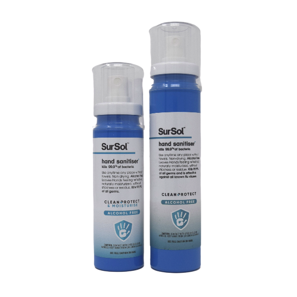 SurSol Hand Sanitiser - 75 or 100ml spray