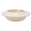 the image shows the secure grip full lipped bowl from the side view