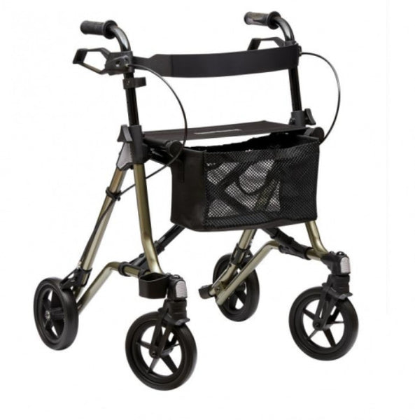 The image shows the dietz taima m-gt rollator - in metallic green