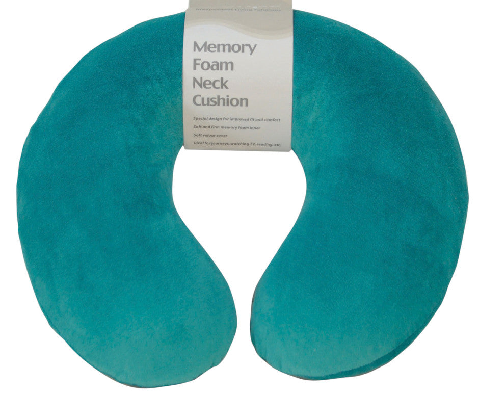 Super Soft Memory Foam Neck Cushion – green