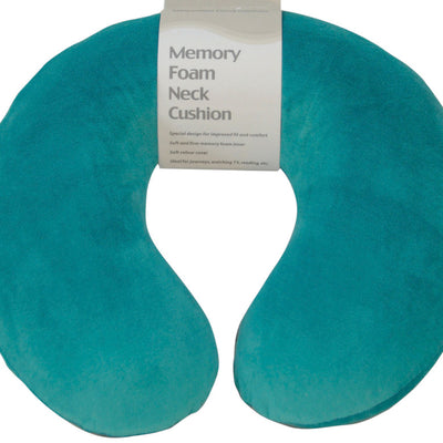 Super Soft Memory Foam Neck Cushion – green