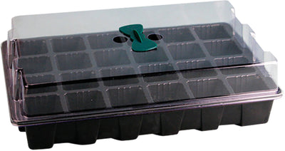 Seed Propagator Tray With Lid - 24 Cell