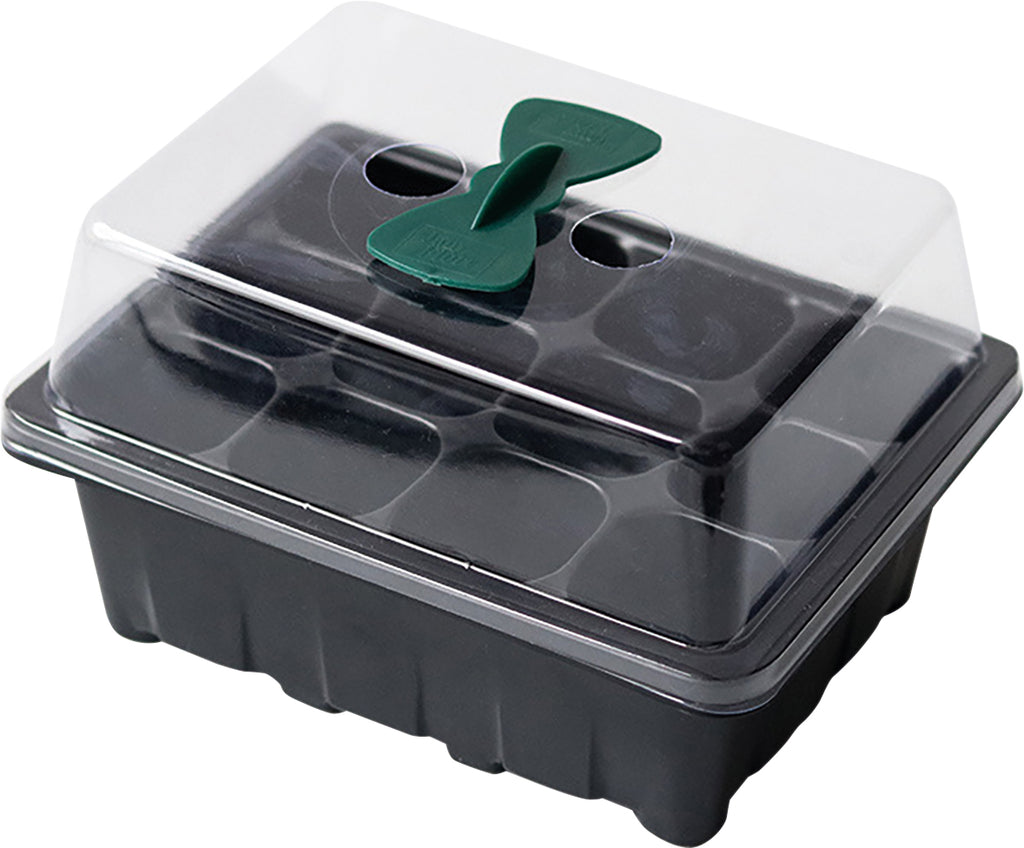 Seed Propagator Tray With Lid - 12 Cell