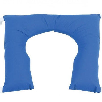 U-Shaped-Commode-Cushion Blue
