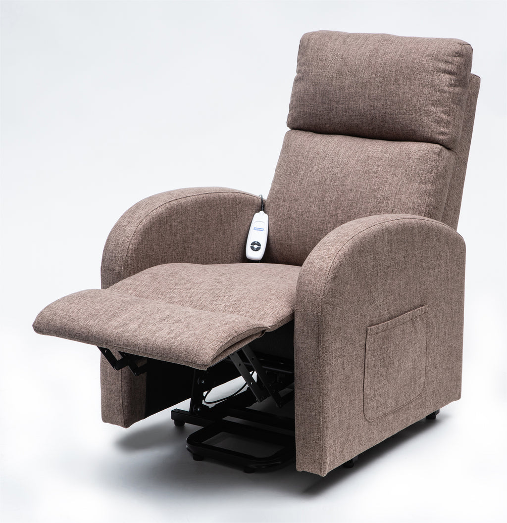 The Mink Canfield Rise and Recliner Chair