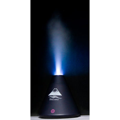 the image shows the lifemax volcano aromatherapy humidifier with LED light