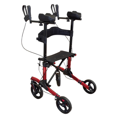 Forearm Walker Rollator - Red