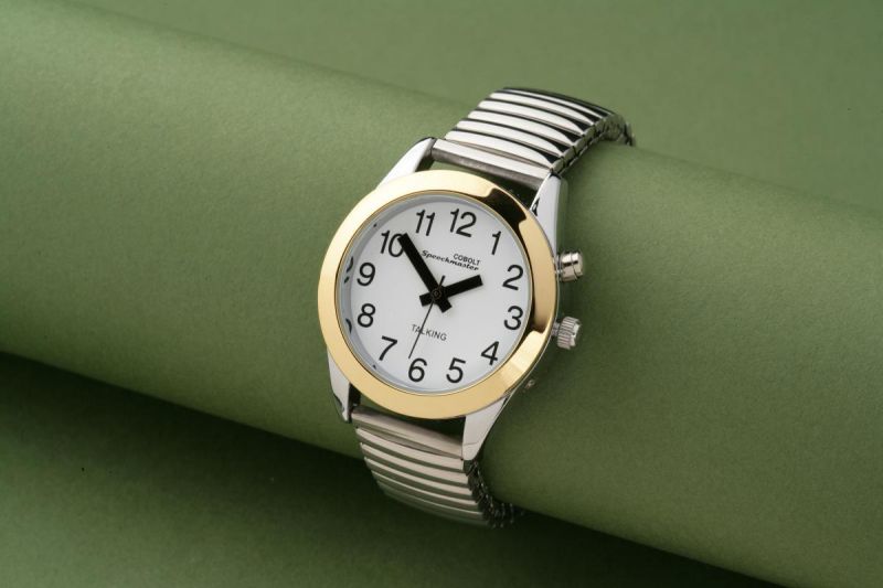 Ladies Talking Calendar Alarm Wristwatch Ability Superstore