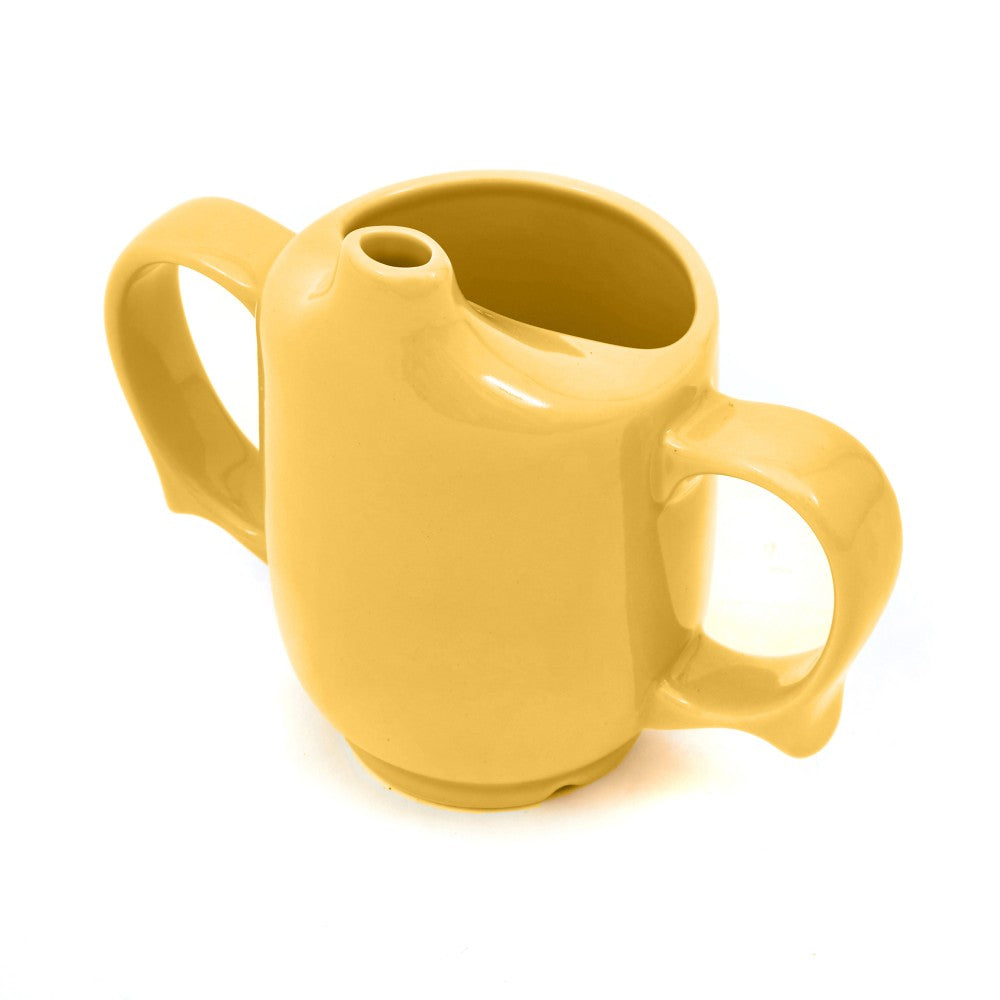 The Yellow Wade Dignity Two Handled Feeder Cup