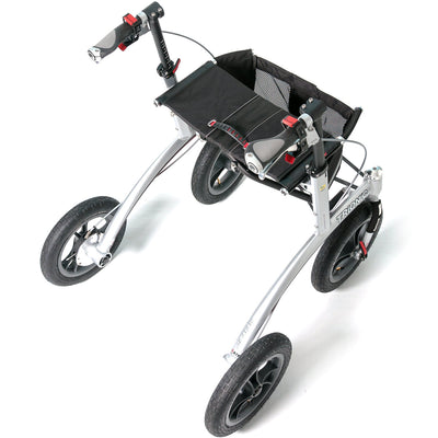 Top view of the opened Trionic Rollator Walker 12