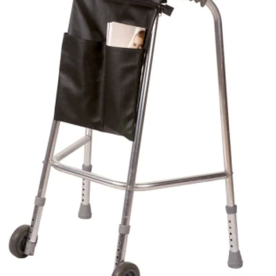 The Zimmer Frame Bag, on a Zimmer Frame