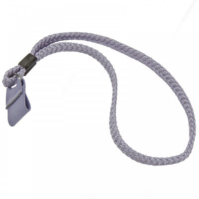 shows the walking stick strap in lilac