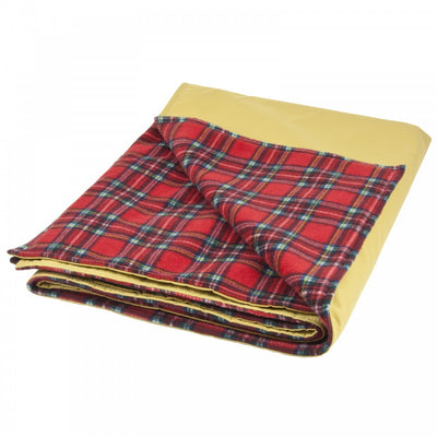 Water-Resistant-Cosy-Fleece-Blanket-ideal-for-wheelchairs,-watching-the-TV,-on-the-plane Black Watch Tartan/Bottle Green