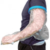 image shows long arm waterproof cast and bandage protector