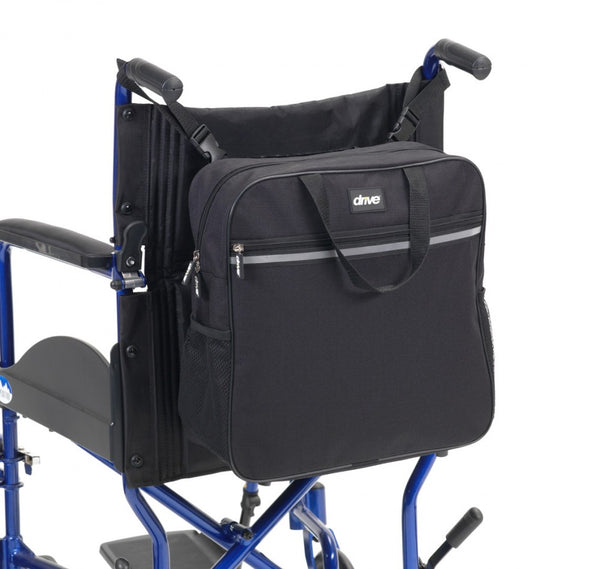 The image shows the Wheelchair Backpack Shopping Bag