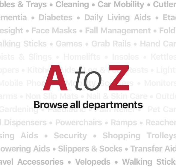 A to Z: Browse all departments.